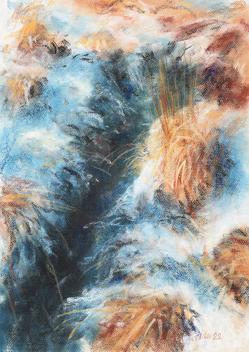 obraz Dotek mrazu autor Jan Holec