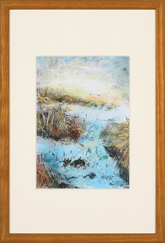 grafika Tání sněhu autor Jan Holec