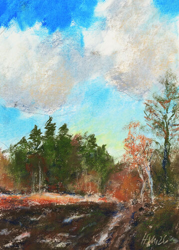 obraz U pole autor Jan Holec