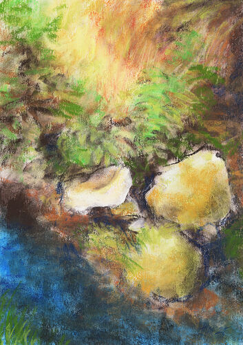 obraz Kameny u potoka autor Jan Holec