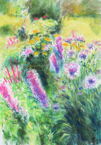 obraz Rozkvetlá zahrada autor Jan Holec
