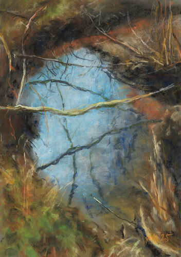 obraz Hlubina ticha autor Jan Holec