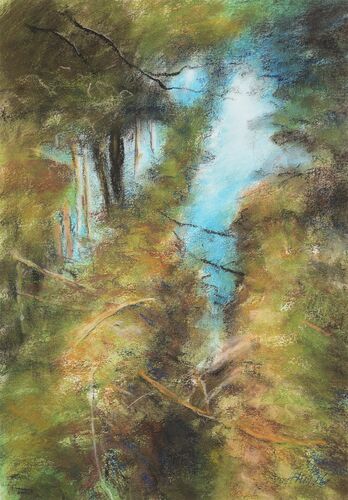 obraz Cesta lesem autor Jan Holec